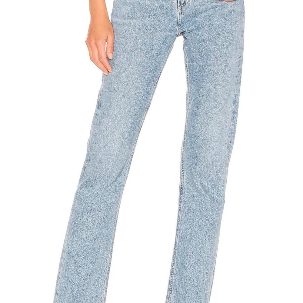 AGOLDE Cherie High Rise Slim Straight Jeans 26